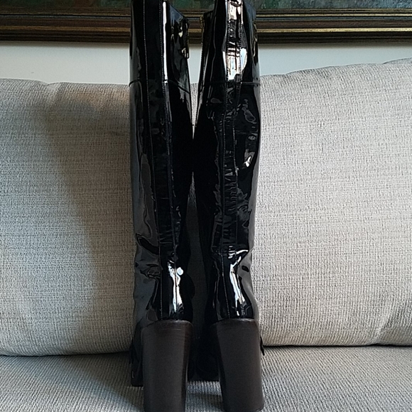 DOLCE & GABBANA Patent Leather Boots - Picture 9 of 13